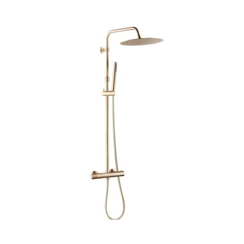Colonne de douche thermostatique ESSEBAGNO Or